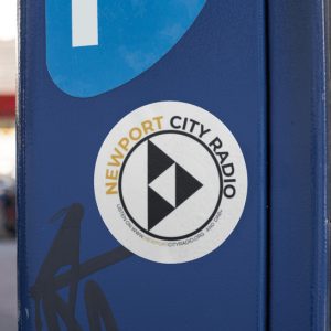 'Newport City Radio' Stickers One